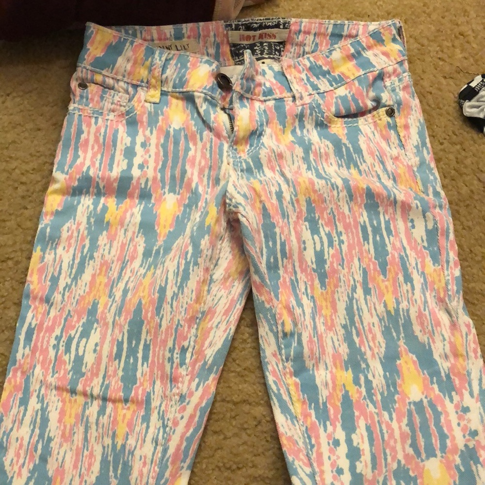 Muiti colored jeans